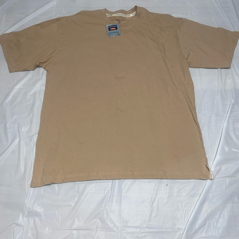 Wrangler Tan Short Sleeve Tee